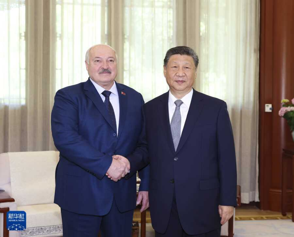 Xi Jinping Meets with Belarusian President Aleksandr Lukashenko